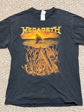 Megadeath Band Tee